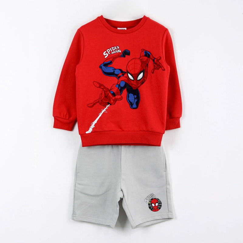 CONJUNTO NIÑO SPIDERMAN MARVEL CORTO BICOLOR - 1