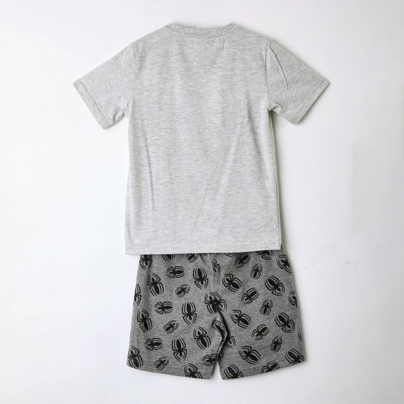 PIJAMA MANGA CORTA NIÑO SPIDERMAN MARVEL ARAÑAS GRIS - 2