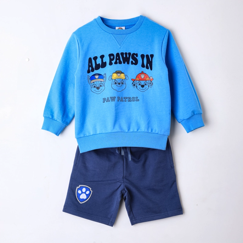 CONJUNTO NIÑO PAW PATROL PERSONAJES AZUL - 1