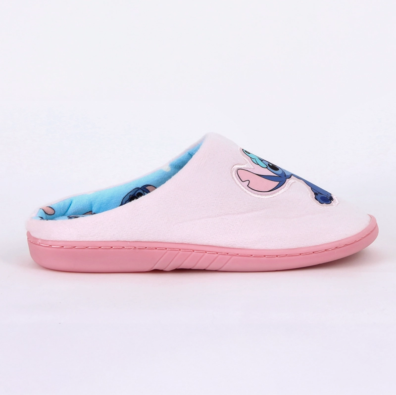 PANTUFLA MUJER LILO & STITCH DISNEY SENTADO ROSADO - 2