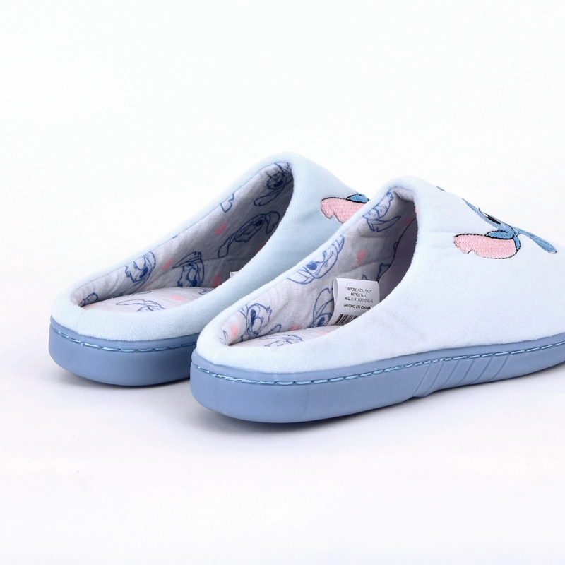 PANTUFLA MUJER LILO & STITCH DISNEY ALOHA CELESTE - 3