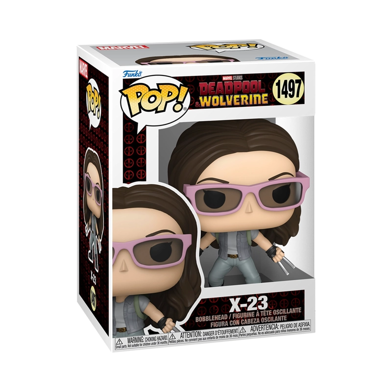 FUNKO POP! X-23 CON LENTES MARVEL #1497 - 2