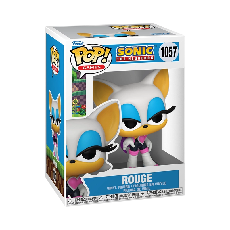 FUNKO POP! ROUGE THE BAT SONIC THE HEDGEHOG #1057 - 2