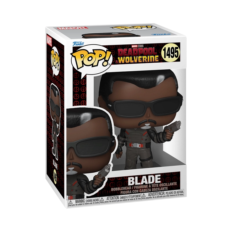 FUNKO POP! BLADE CON ARMA MARVEL #1495 - 2