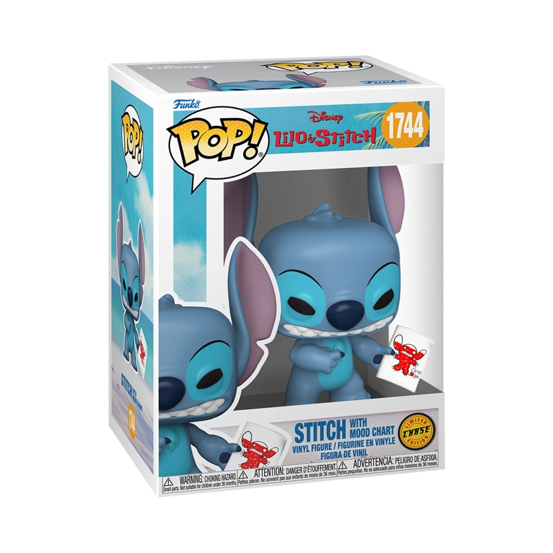 FUNKO POP! STITCH CON TABLA DE ANIMO DISNEY #1744 - 4