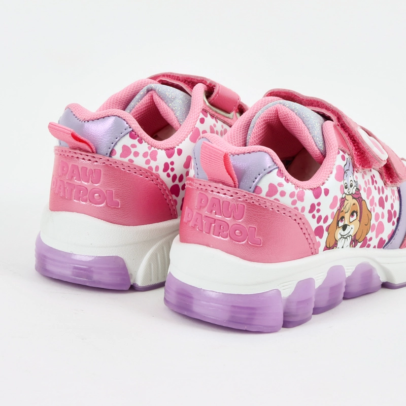 ZAPATILLA LUCES NIÑA PAW PATROL PATITAS ROSADO - 3