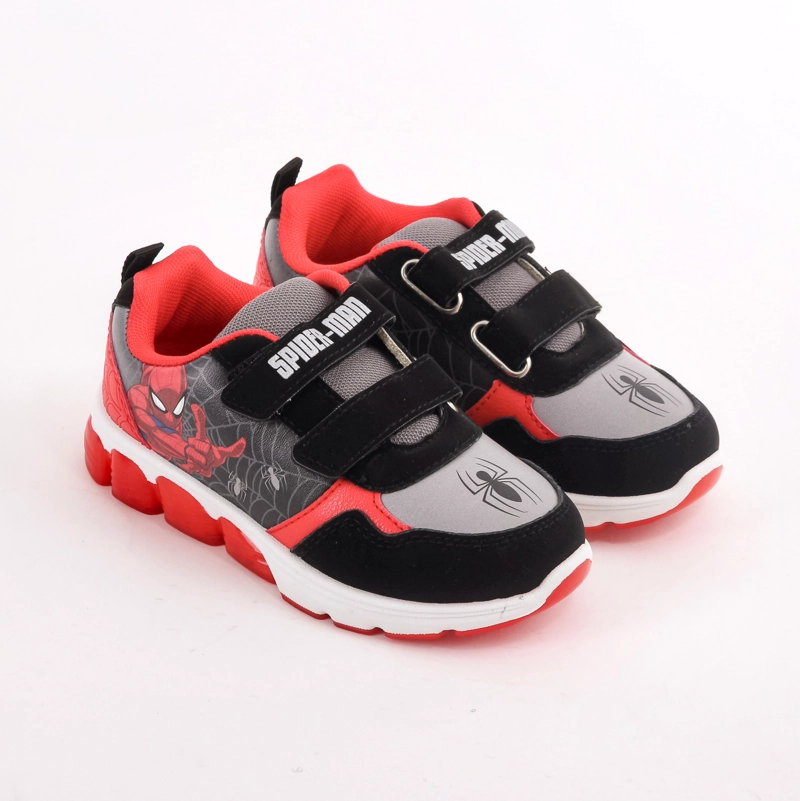 ZAPATILLA LUCES NIÑO SPIDERMAN MARVEL ROJO - 2
