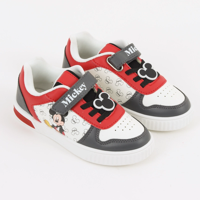 ZAPATILLA LUCES NIÑO MICKEY DISNEY DE PIE BLANCO - 2