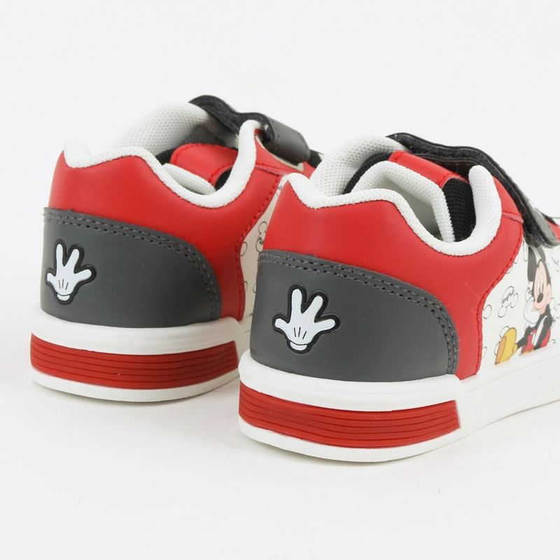 ZAPATILLA LUCES NIÑO MICKEY DISNEY DE PIE BLANCO - 3