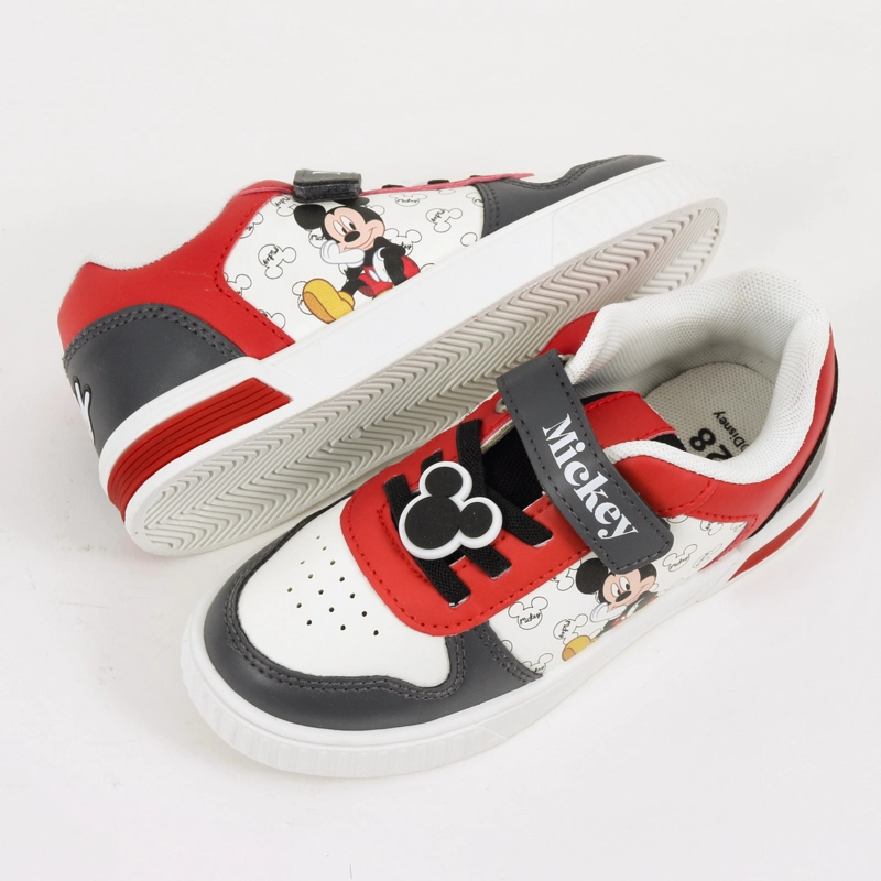 ZAPATILLA LUCES NIÑO MICKEY DISNEY DE PIE BLANCO - 4