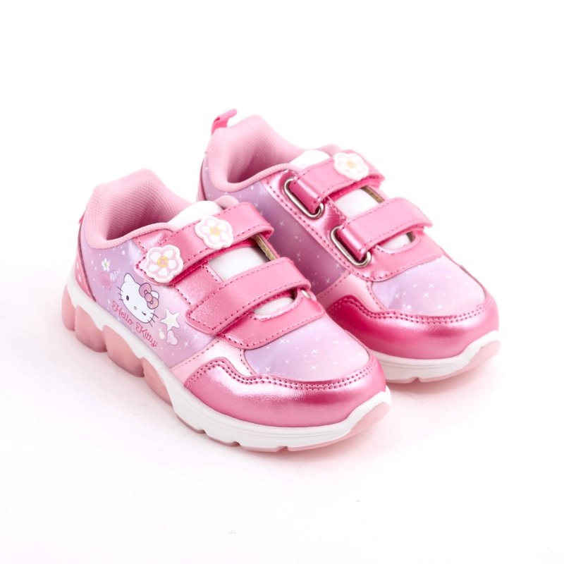 ZAPATILLA LUCES NIÑA HELLO KITTY MARINA ROSADO - 3