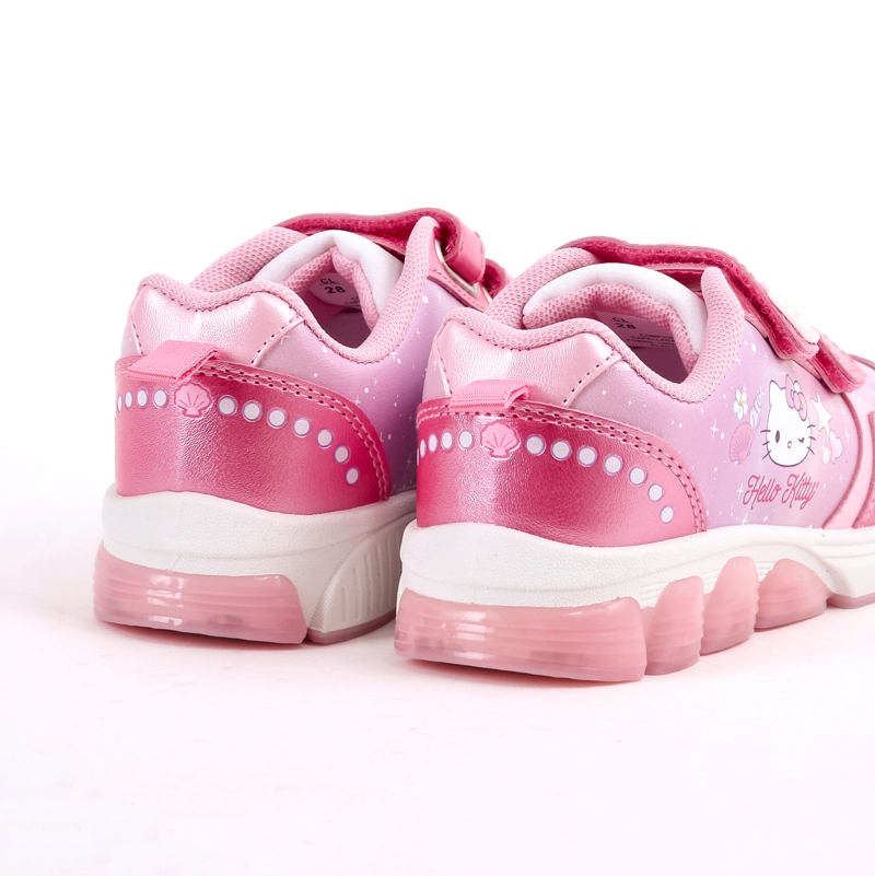 ZAPATILLA LUCES NIÑA HELLO KITTY MARINA ROSADO - 4