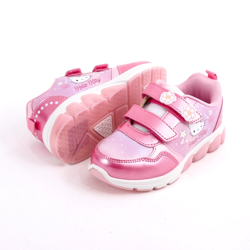 ZAPATILLA LUCES NIÑA HELLO KITTY MARINA ROSADO - 5
