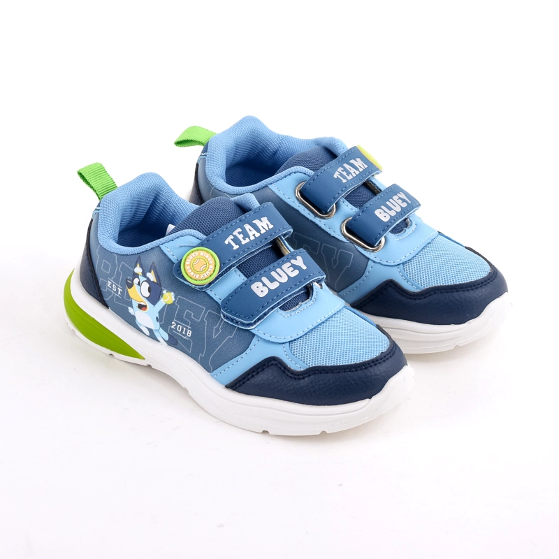 ZAPATILLA LUCES NIÑO BLUEY EST 2018 AZUL - 2