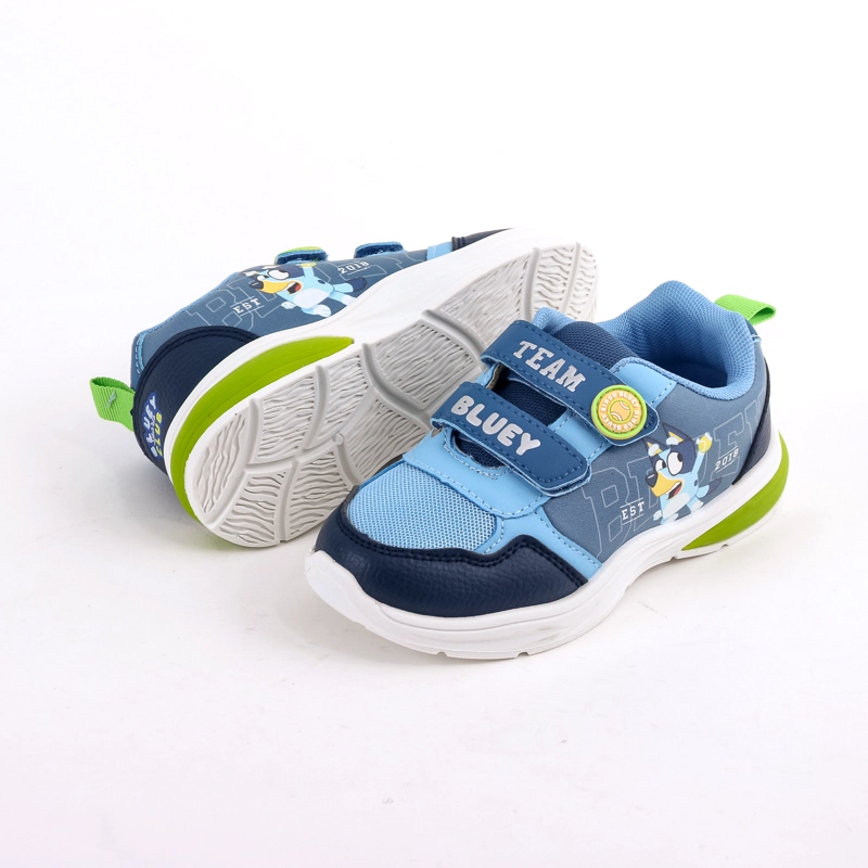 ZAPATILLA LUCES NIÑO BLUEY EST 2018 AZUL - 4