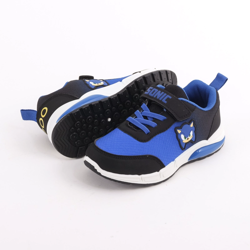ZAPATILLA LUCES NIÑO SONIC AZUL - 5