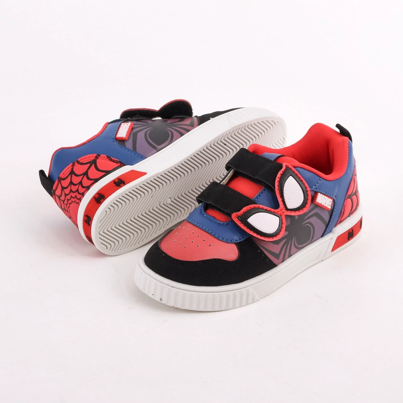 ZAPATILLA LUCES NIÑO SPIDERMAN MARVEL OJOS ROJO - 4