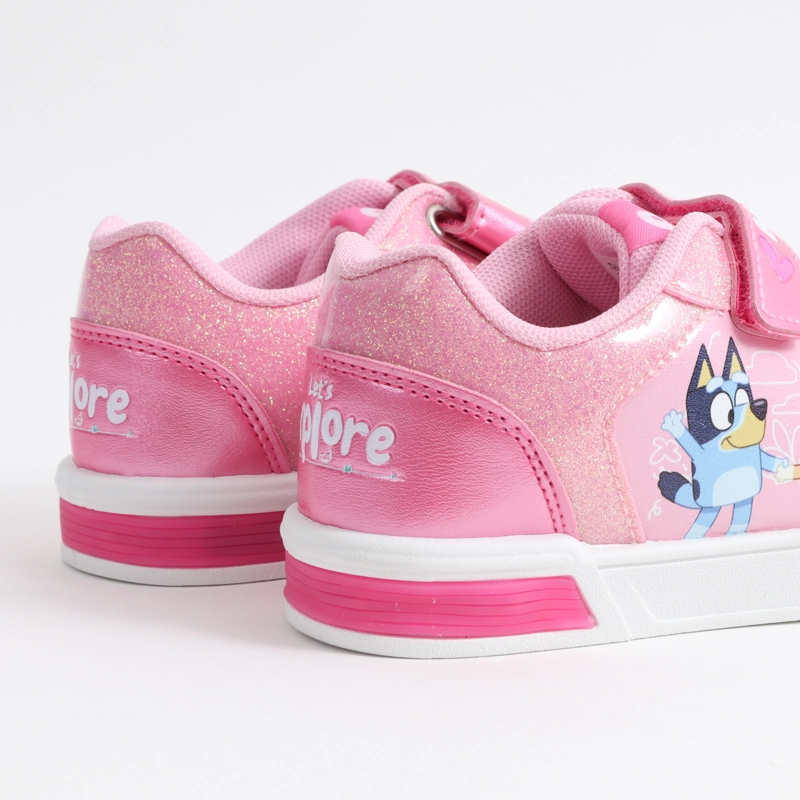 ZAPATILLA LUCES NIÑA BINGO & BLUEY DISEÑO ROSADO - 3