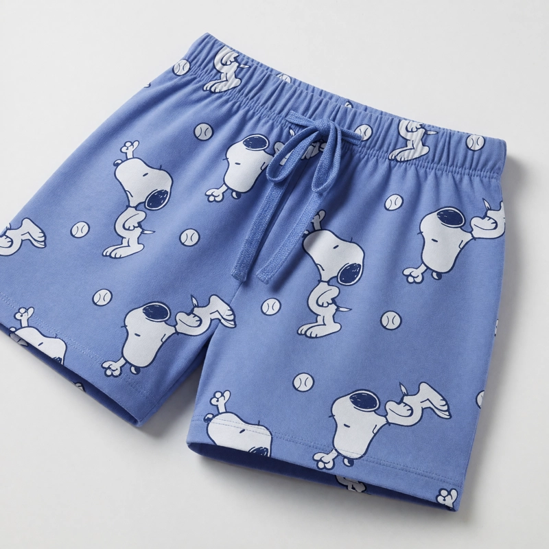 PIJAMA MANGA CORTA MUJER SNOOPY TENNIS GRIS - 6