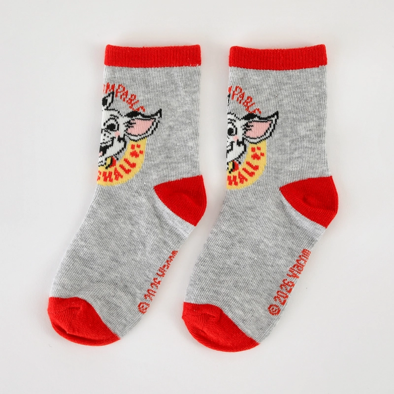 CALCETIN 2P NIÑO PAW PATROL RHUBARB GRIS - 5