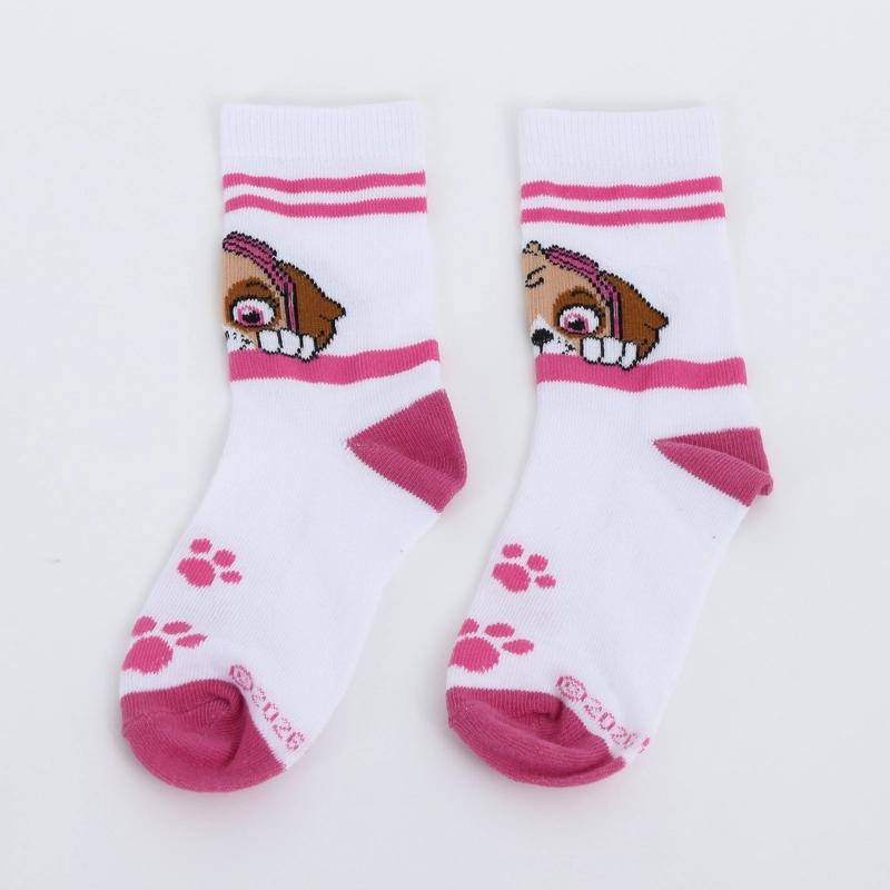 CALCETIN 2P NIÑA PAW PATROL SKYE ROSADO - 2