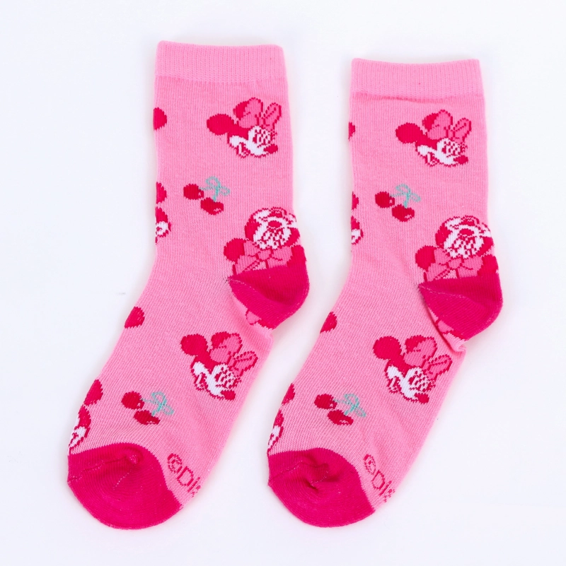 CALCETIN 2P NIÑA MINNIE DISNEY GUINDSA ROSADO - 2