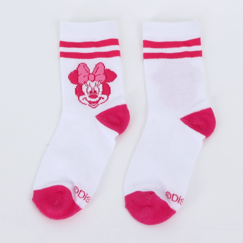 CALCETIN 2P NIÑA MINNIE DISNEY GUINDSA ROSADO - 4