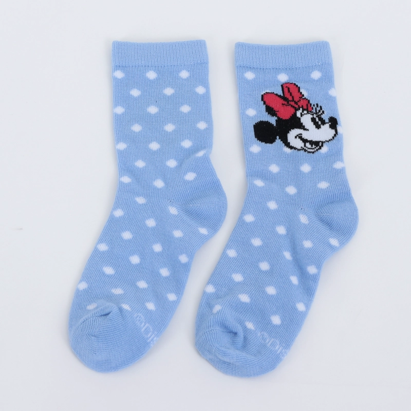 CALCETIN 2P NIÑA MINNIE DISNEY LUNARES BLANCO - 2