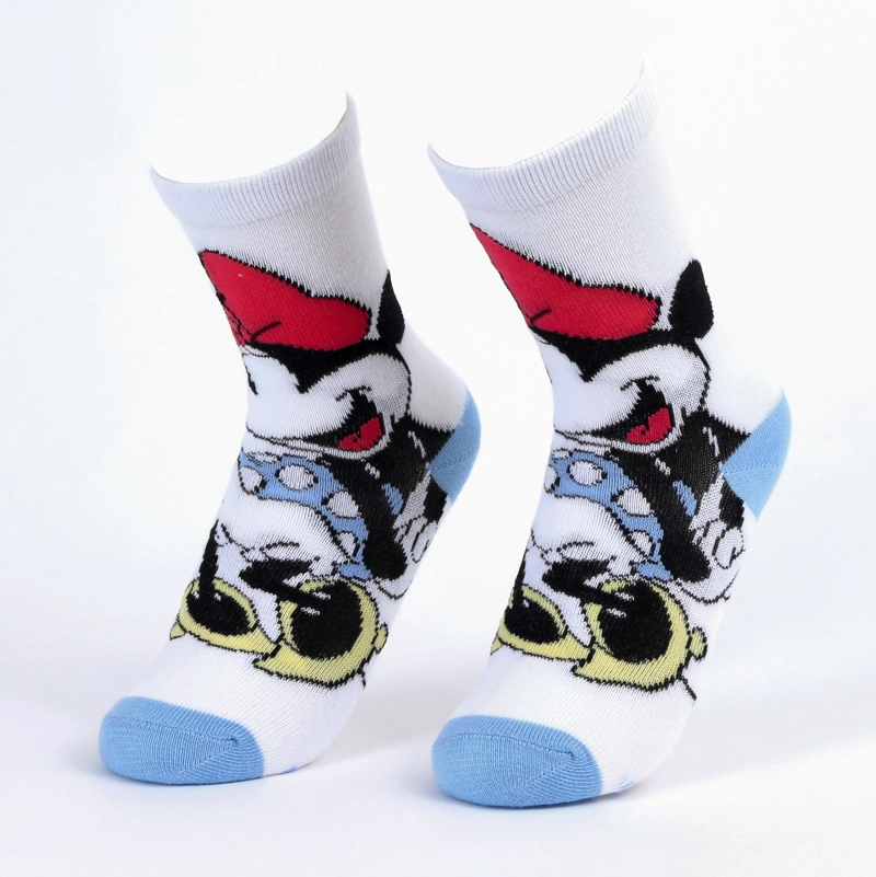 CALCETIN 2P NIÑA MINNIE DISNEY LUNARES BLANCO - 5