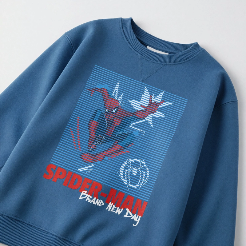CONJUNTO NIÑO SPIDERMAN MARVEL CORTO AZUL - 4