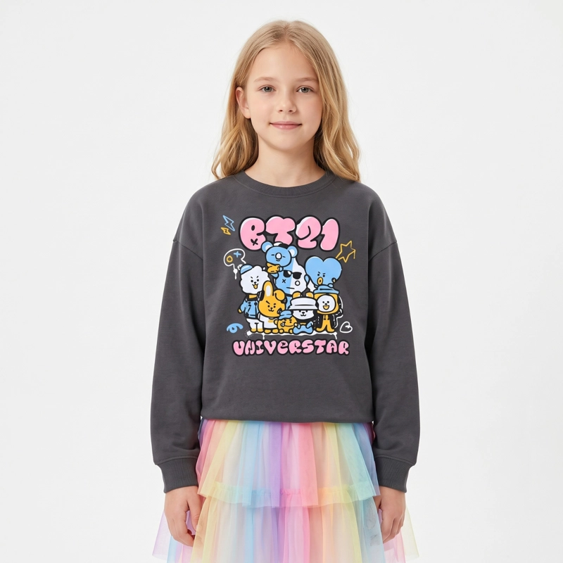 POLERON TEEN BT21 ACERO - 1