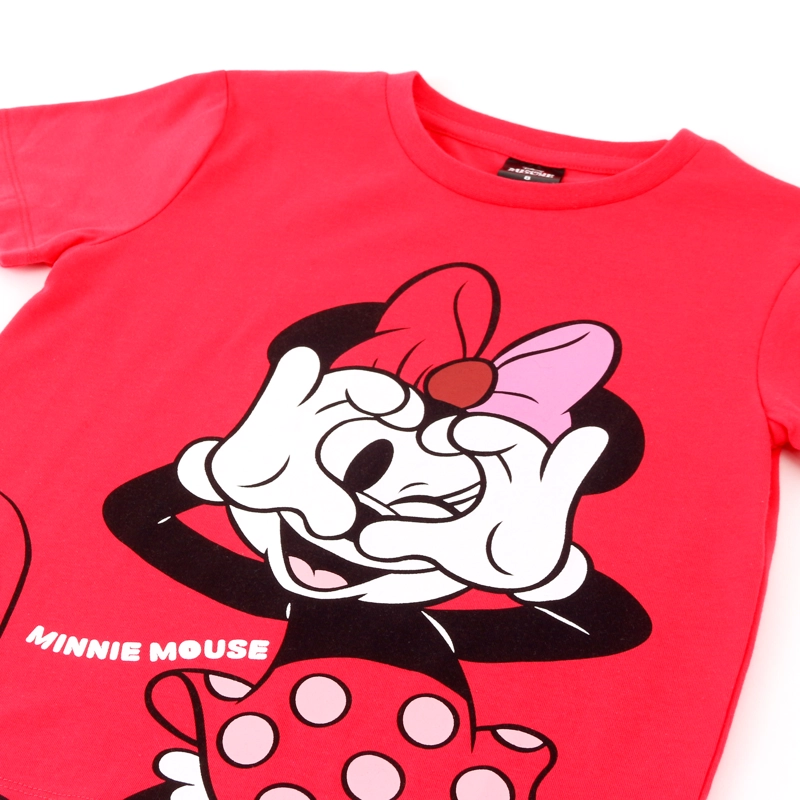 POLERA MANGA CORTA NIÑA MINNIE ROJO - 3