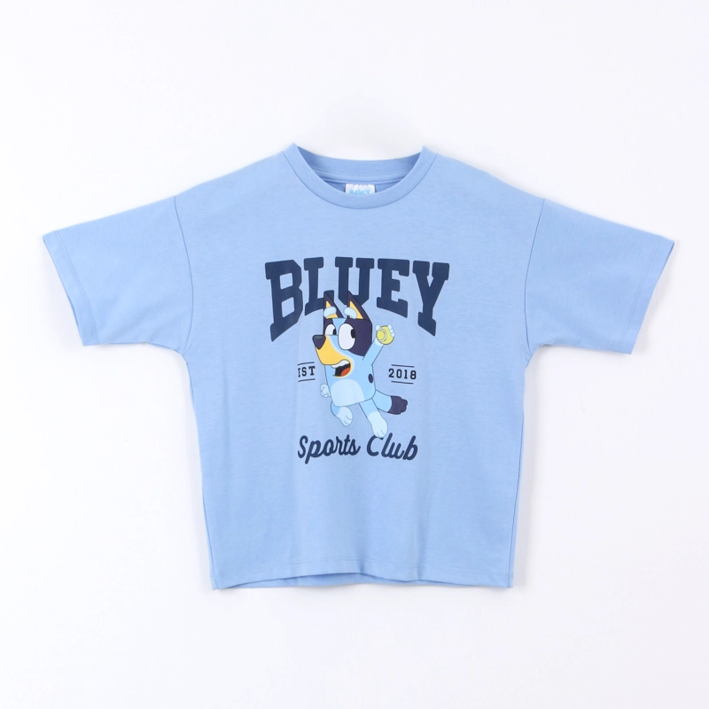 POLERA MANGA CORTA NINO BLUEY MESA AZUL 8