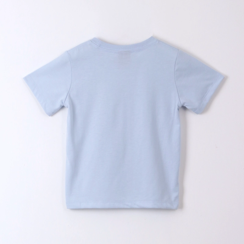 POLERA MANGA CORTA NIÑO MCQUEEN CARS CELESTE - 2