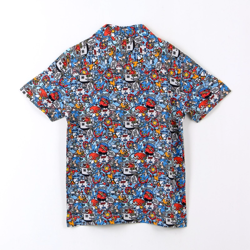 CAMISA MANGA CORTA NIÑO SONIC MULTICOLOR - 2