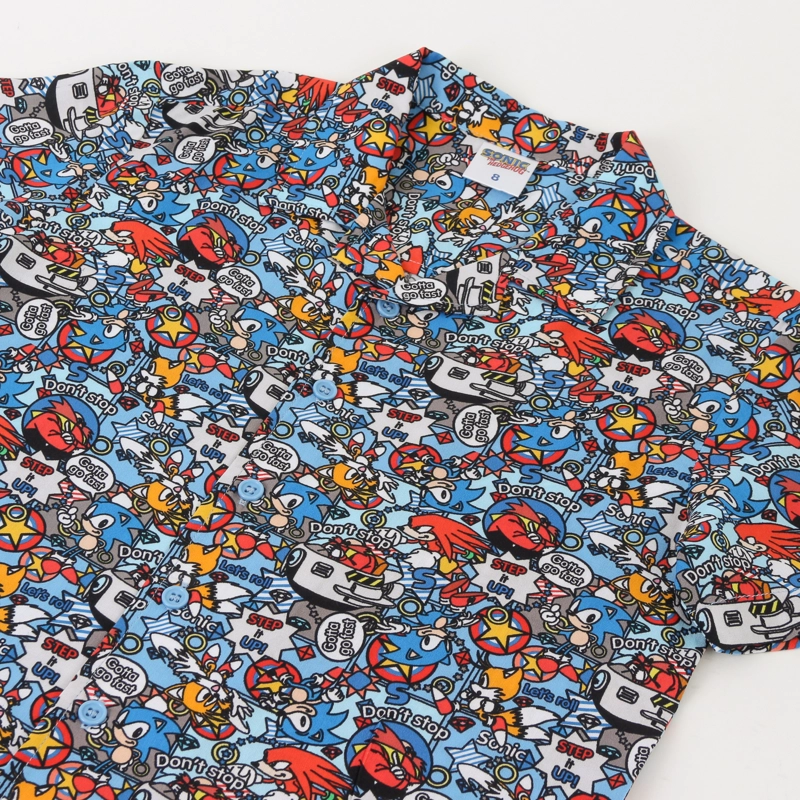 CAMISA MANGA CORTA NIÑO SONIC MULTICOLOR - 3