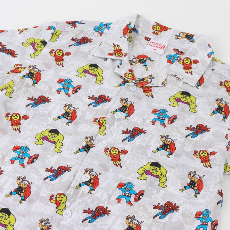 CAMISA MANGA CORTA NIÑO AVENGERS MARVEL BLANCO - 3