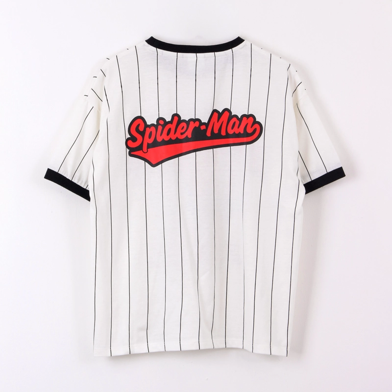 POLERA MANGA CORTA NIÑO SPIDERMAN MARVEL BLANCO - 2