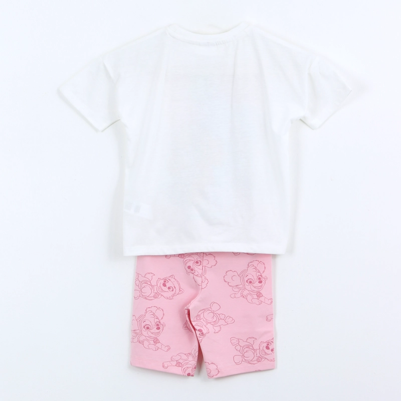 CONJUNTO NIÑA PAW PATROL BLANCO - 2