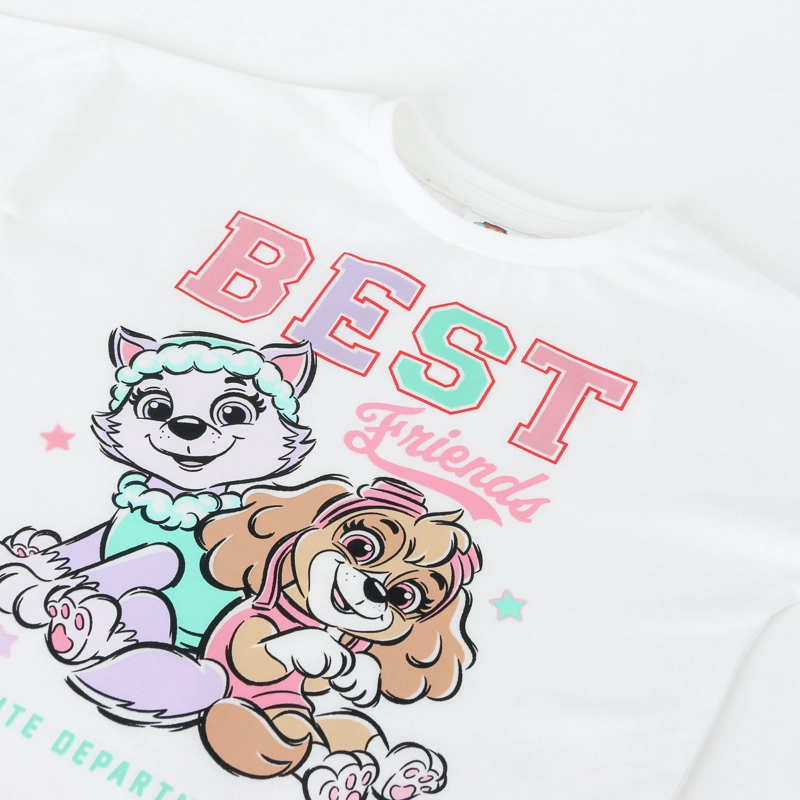 CONJUNTO NIÑA PAW PATROL BLANCO - 3