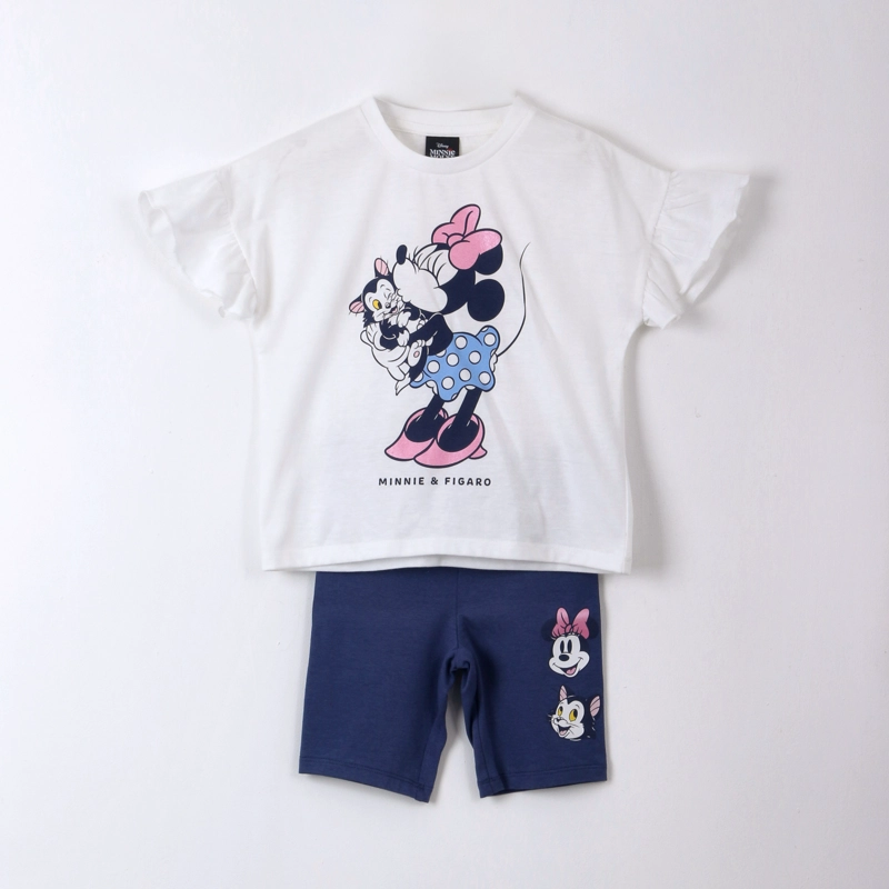 CONJUNTO NIÑA MINNIE DISNEY BEIGE - 1