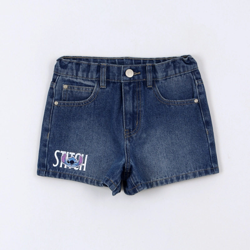 SHORT MEZCLILLA NIÑA LILO & STITCH DISNEY AZUL - 1