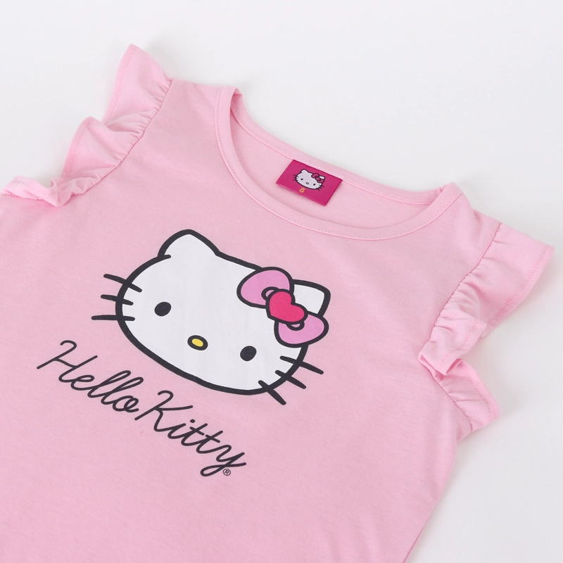 POLERA SIN MANGAS NIÑA HELLO KITTY ROSADO - 3