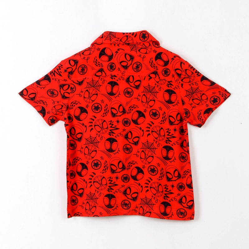 CAMISA MANGA CORTA NIÑO SPIDEY MARVEL ROJO - 2