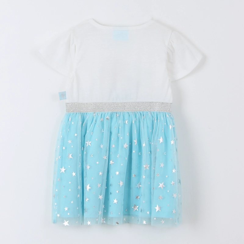 VESTIDO TUL NIÑA ELSA FROZEN DISNEY BEIGE - 2