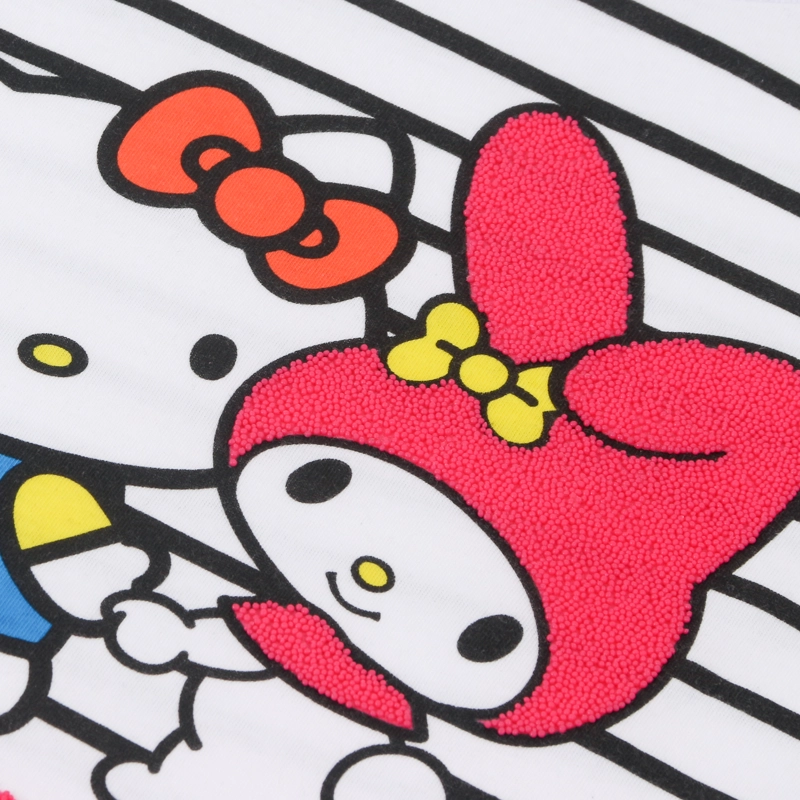 POLERA MANGA CORTA NIÑA HELLO KITTY BLANCO - 4