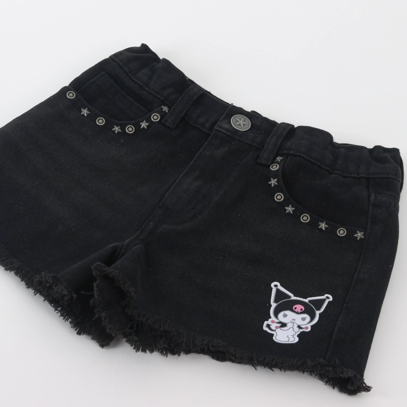 SHORT NIÑA KUROMI NEGRO - 3