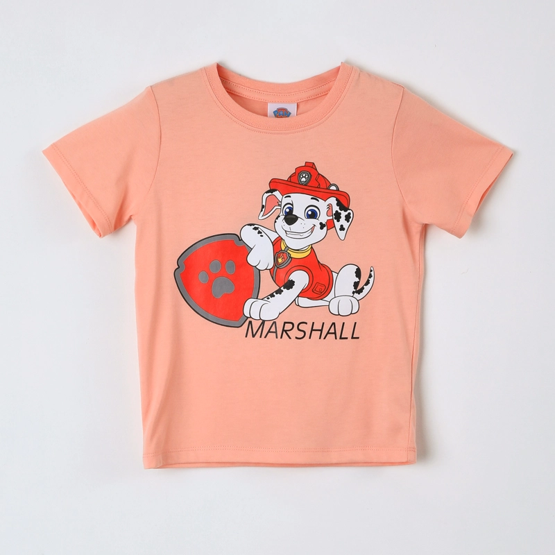 POLERA MANGA CORTA NINO PAW PATROL CORAL 3