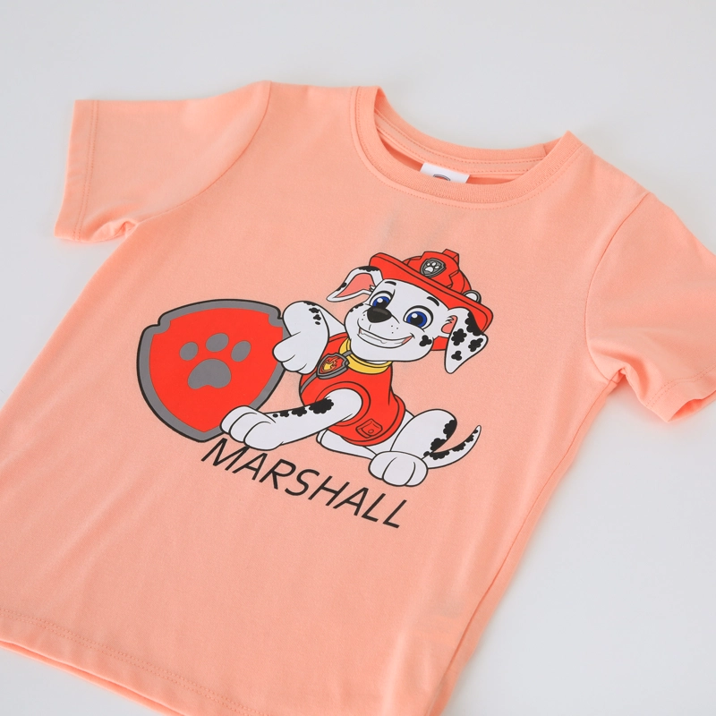 POLERA MANGA CORTA NIÑO PAW PATROL CORAL - 3