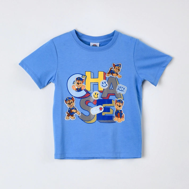POLERA MANGA CORTA NIÑO PAW PATROL AZUL - 1